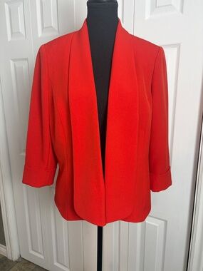 KASPER Open Front Jacket Size 10